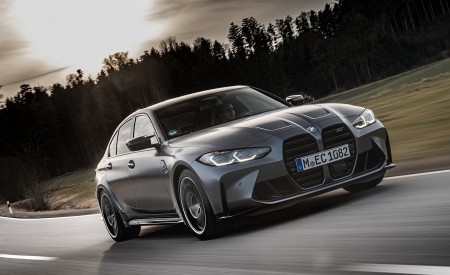 2022 BMW M3 Competition xDrive Front Three-Quarter Wallpapers  450x275 (3)