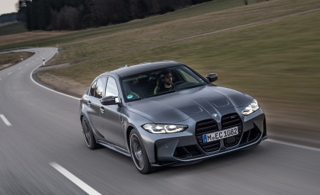 2022 BMW M3 Competition xDrive Front Three-Quarter Wallpapers 450x275 (8)