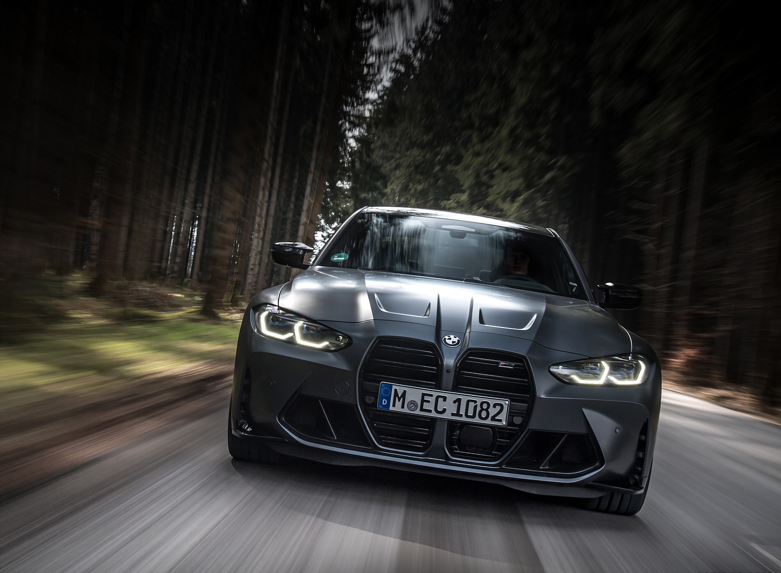 2022 BMW M3 Competition xDrive Front Wallpapers (13)