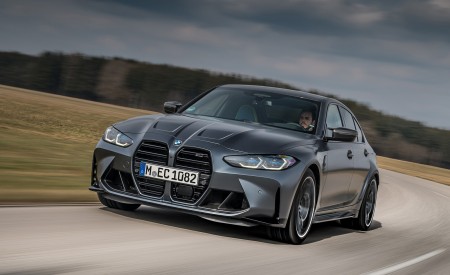 2022 BMW M3 Competition xDrive Front Wallpapers 450x275 (10)