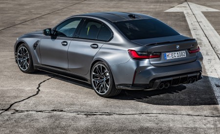 2022 BMW M3 Competition xDrive Rear Three-Quarter Wallpapers  450x275 (34)