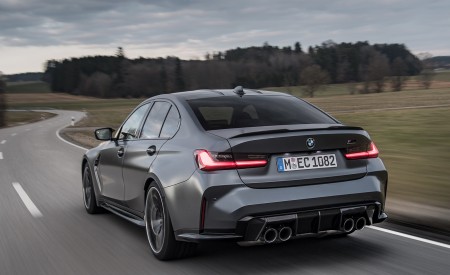 2022 BMW M3 Competition xDrive Rear Three-Quarter Wallpapers 450x275 (15)