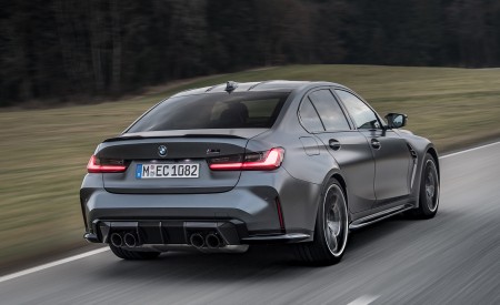 2022 BMW M3 Competition xDrive Rear Three-Quarter Wallpapers 450x275 (5)