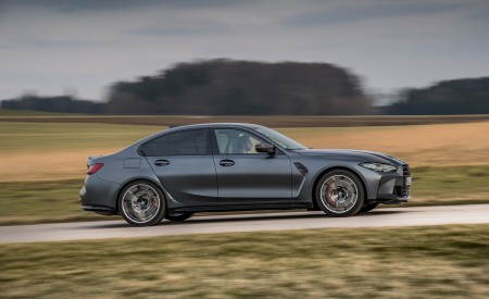 2022 BMW M3 Competition xDrive Side Wallpapers 450x275 (17)