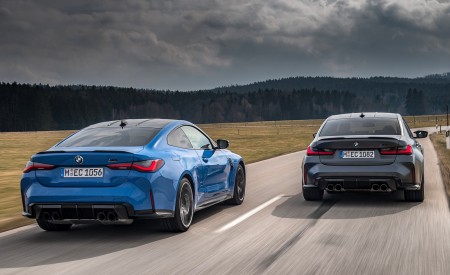 2022 BMW M3 Coupe Competition xDrive and M4 Competition xDrive Wallpapers 450x275 (21)