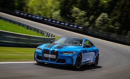2022 BMW M4 Competition M xDrive Front Three-Quarter Wallpapers 450x275 (6)