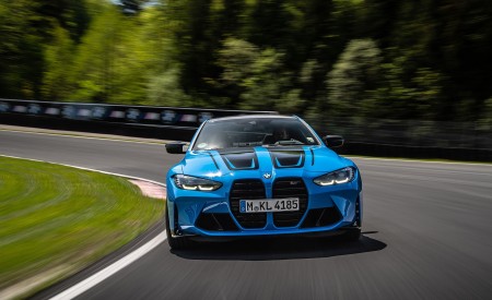 2022 BMW M4 Competition M xDrive Front Wallpapers 450x275 (9)