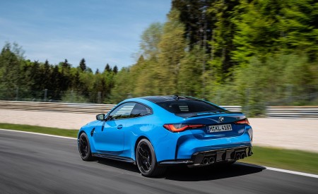 2022 BMW M4 Competition M xDrive Rear Three-Quarter Wallpapers 450x275 (12)