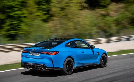2022 BMW M4 Competition M xDrive Rear Three-Quarter Wallpapers 450x275 (13)