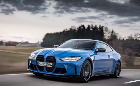 2022 BMW M4 Competition M xDrive Front Three-Quarter Wallpapers  450x275 (32)