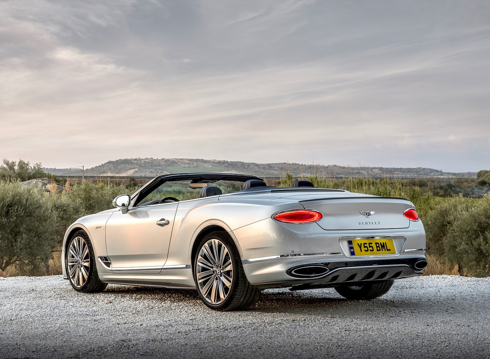 2022 Bentley Continental GT Speed Convertible Rear Three-Quarter Wallpapers (13)