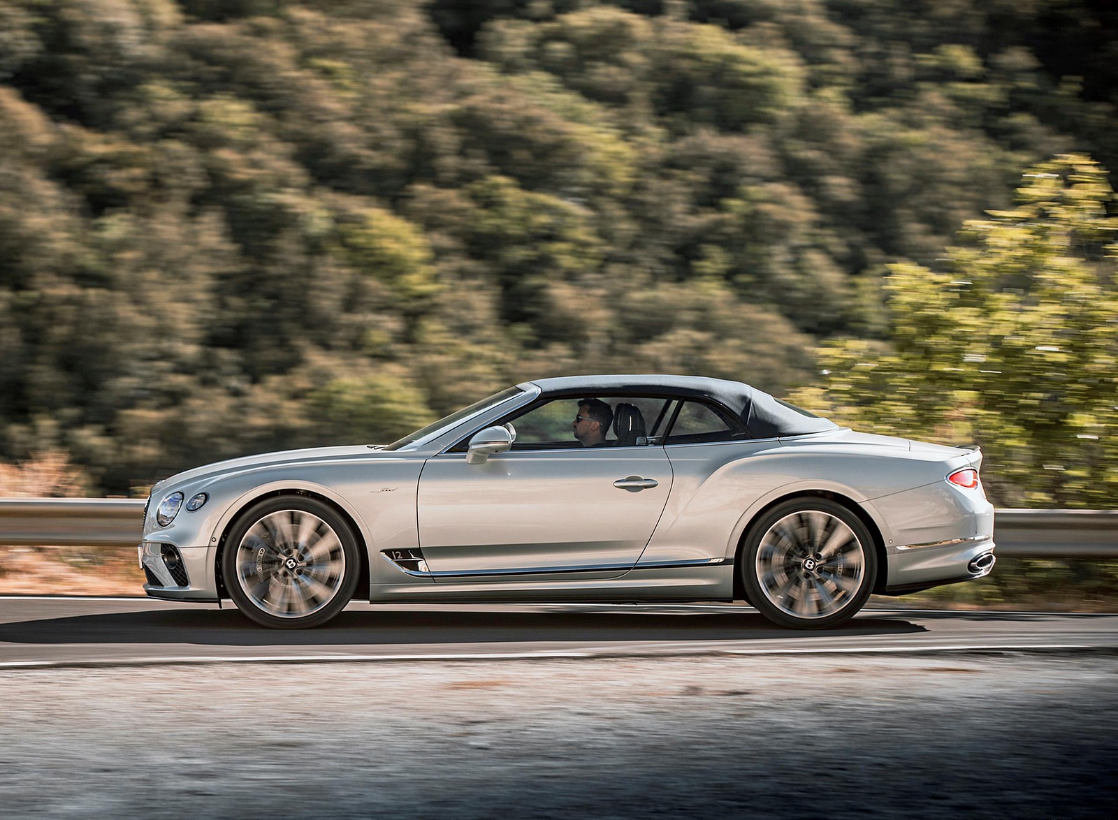 2022 Bentley Continental GT Speed Convertible Side Wallpapers (11)