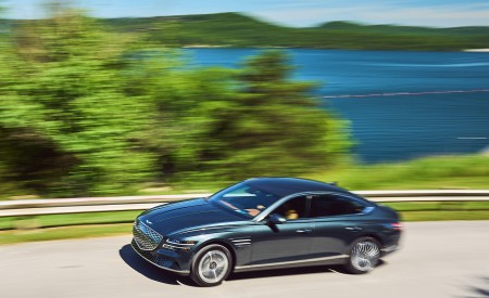 2022 Genesis Electrified G80 Front Three-Quarter Wallpapers 450x275 (19)
