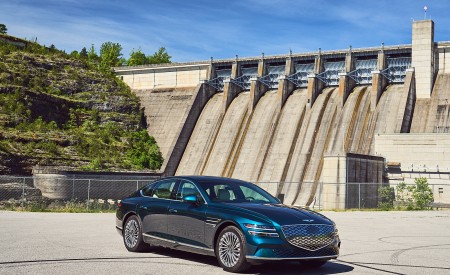 2022 Genesis Electrified G80 Front Three-Quarter Wallpapers 450x275 (36)