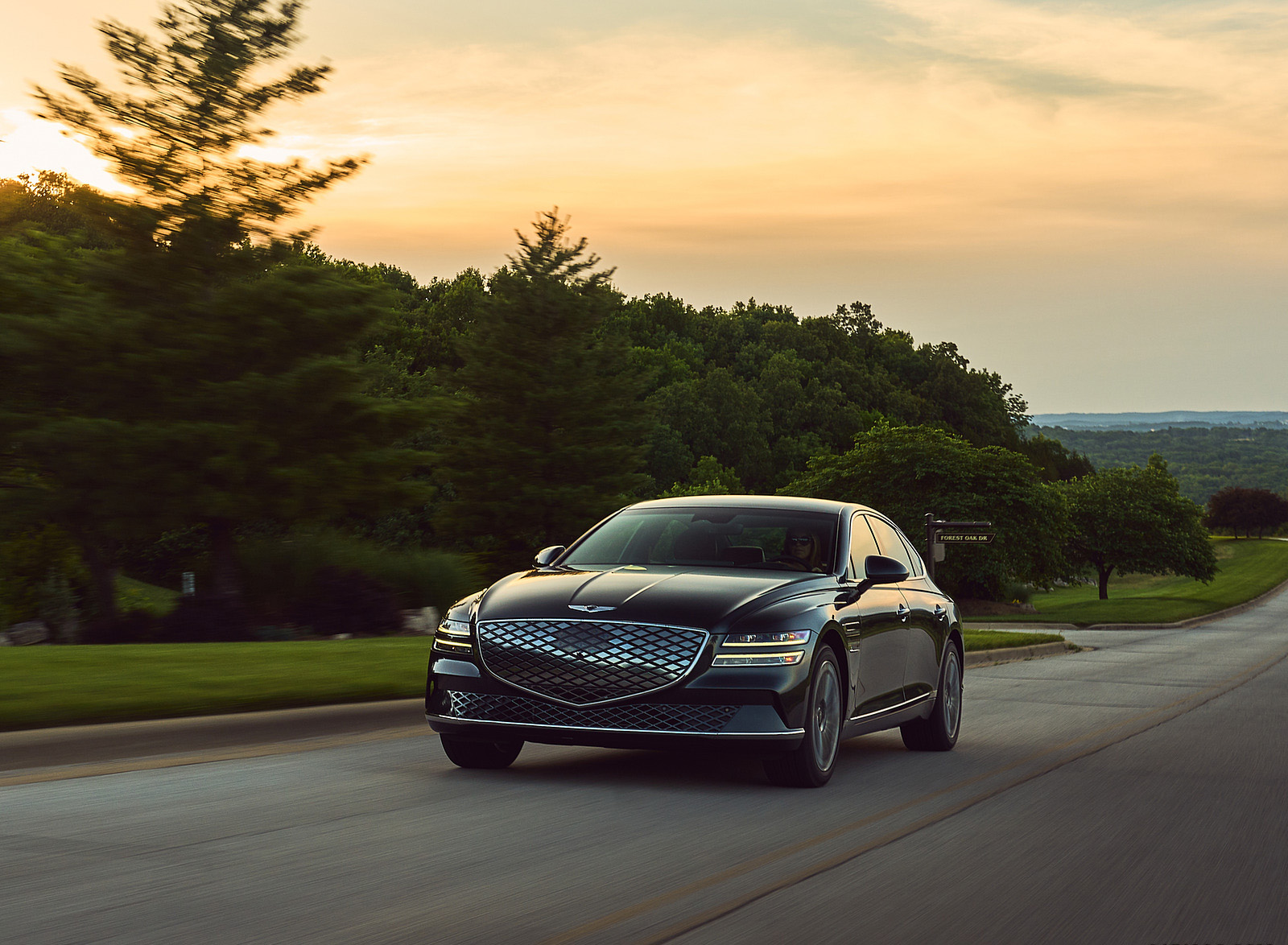 2022 Genesis Electrified G80 Front Wallpapers (3)