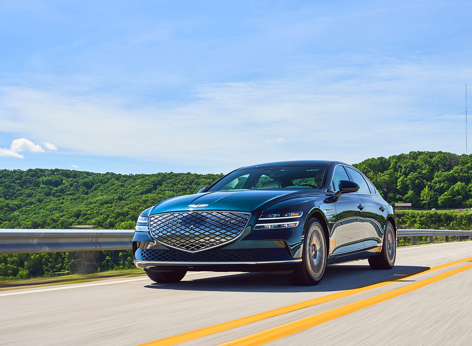 2022 Genesis Electrified G80 Front Wallpapers (1)