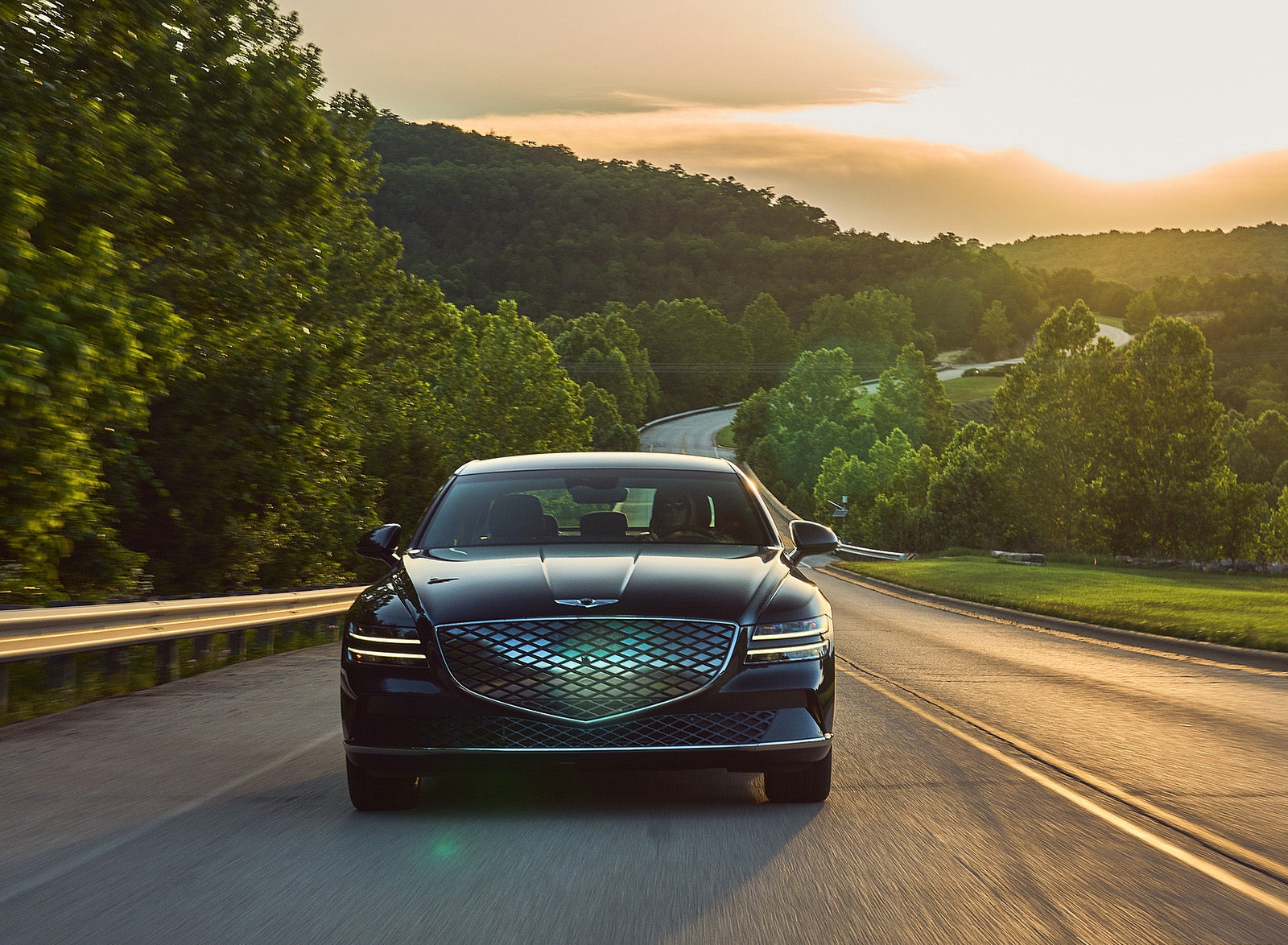 2022 Genesis Electrified G80 Front Wallpapers  (5)