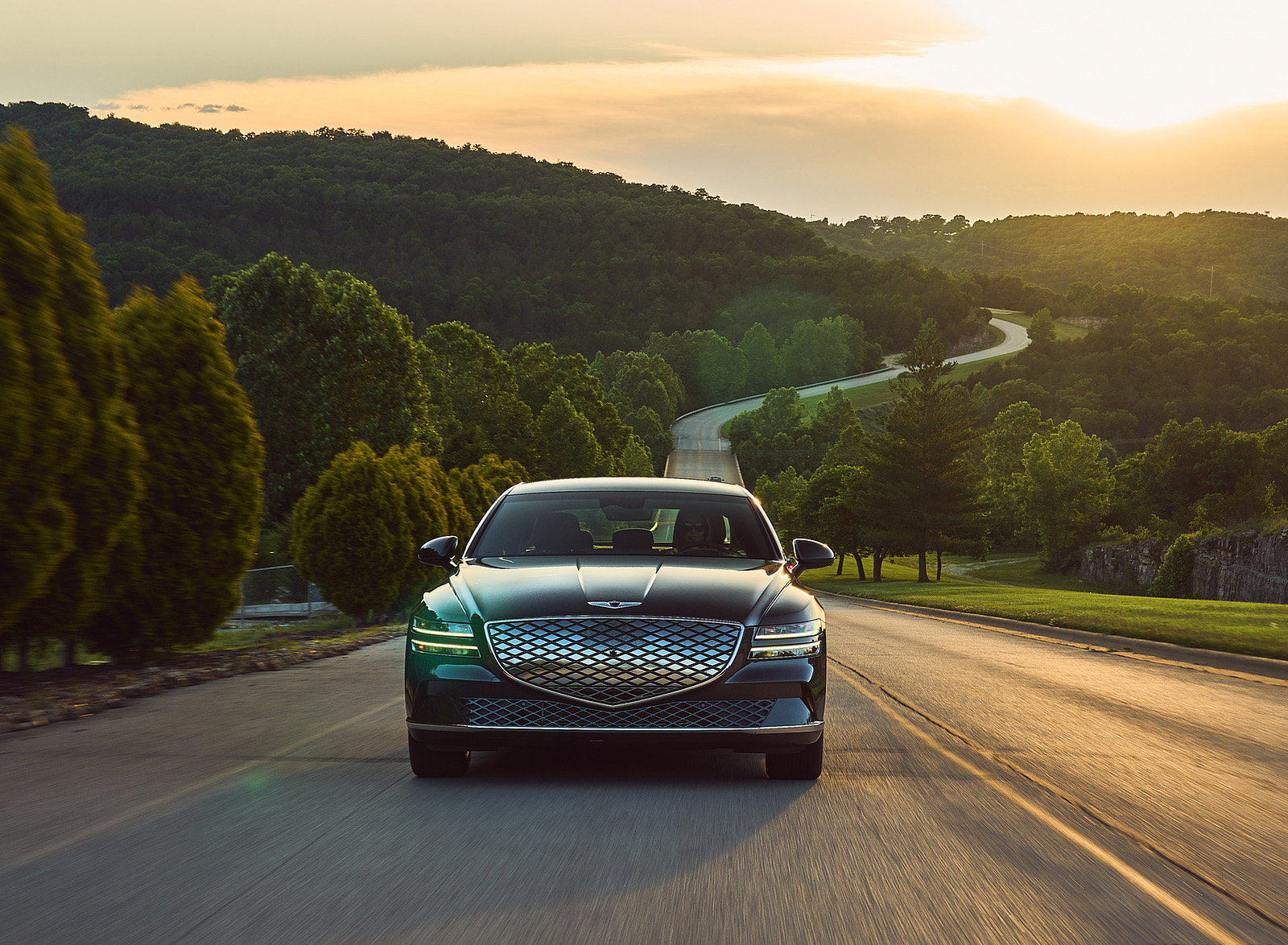 2022 Genesis Electrified G80 Front Wallpapers  (6)