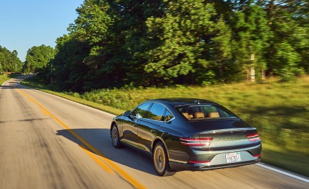 2022 Genesis Electrified G80 Rear Three-Quarter Wallpapers 450x275 (21)