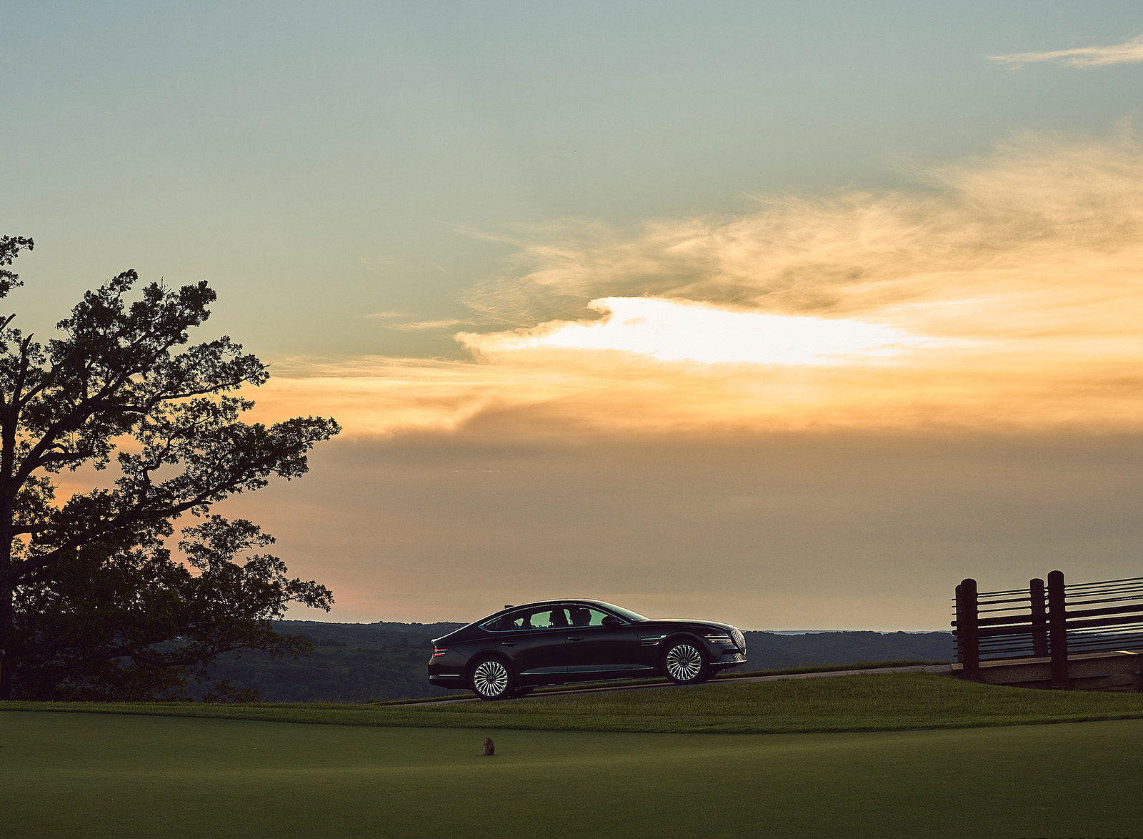 2022 Genesis Electrified G80 Side Wallpapers (12)