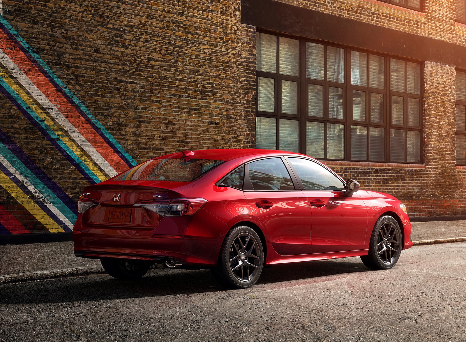 2022 Honda Civic Sport Rear Three-Quarter Wallpapers #34 of 43