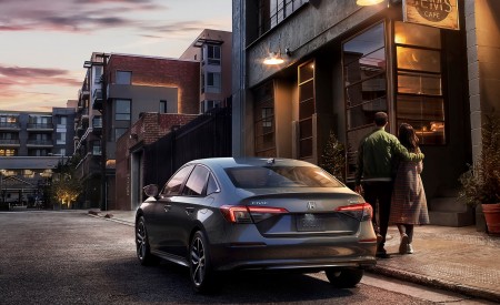 2022 Honda Civic Touring Rear Three-Quarter Wallpapers 450x275 (36)