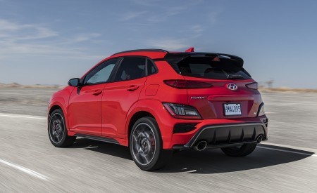 2022 Hyundai Kona N Rear Three-Quarter Wallpapers 450x275 (6)