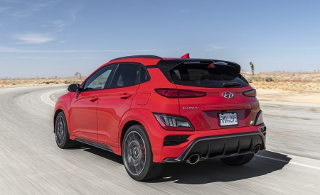 2022 Hyundai Kona N Rear Three-Quarter Wallpapers 450x275 (2)