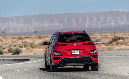 2022 Hyundai Kona N Rear Wallpapers 450x275 (12)