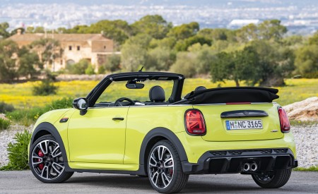 2022 MINI John Cooper Works Cabrio Rear Three-Quarter Wallpapers 450x275 (26)