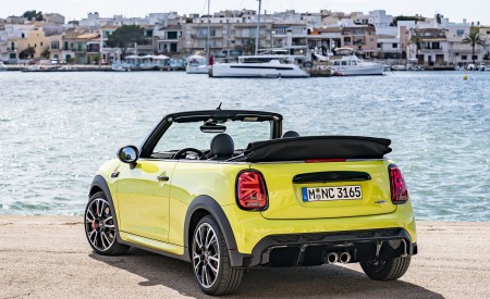2022 MINI John Cooper Works Cabrio Rear Three-Quarter Wallpapers 450x275 (20)
