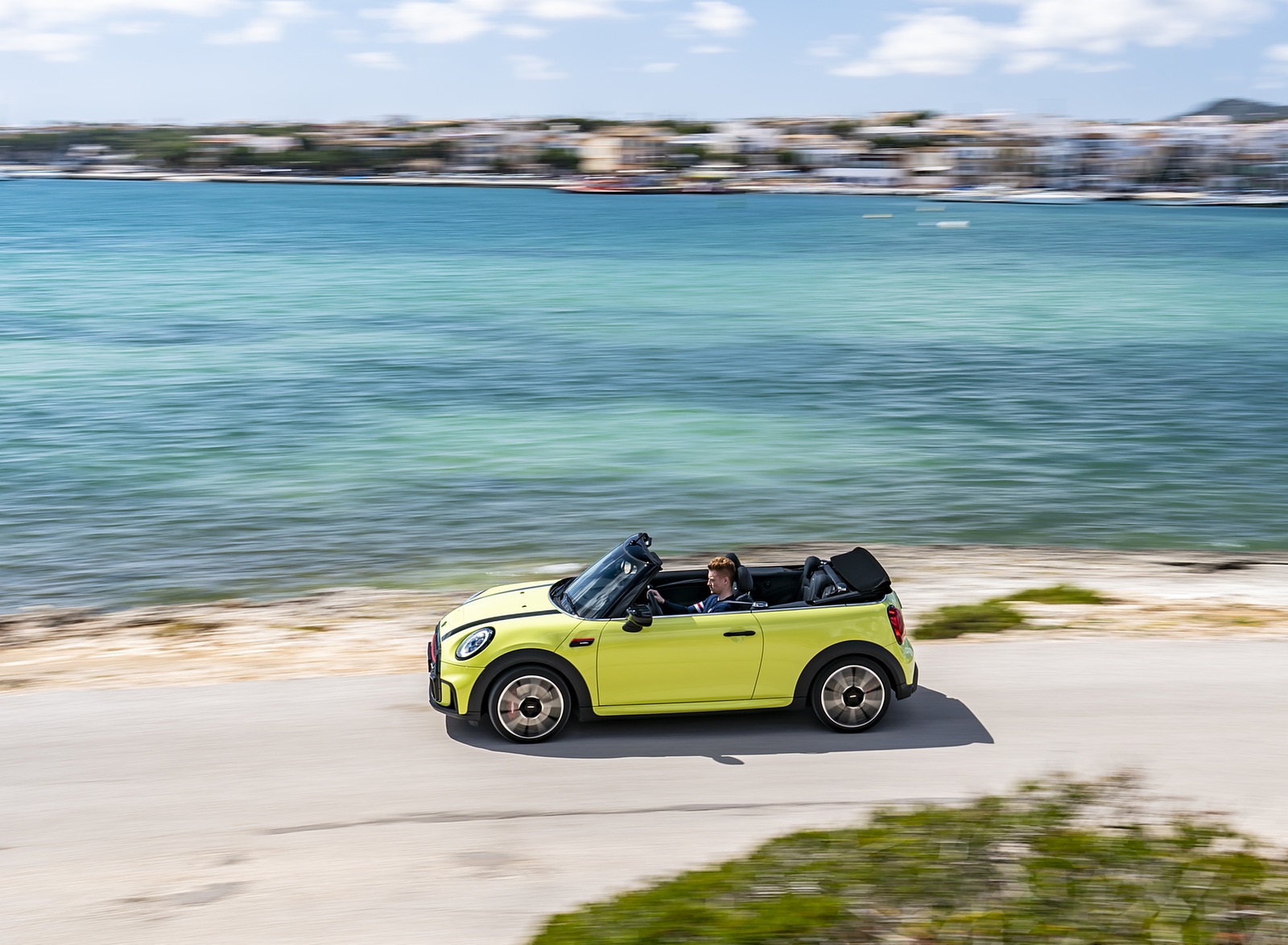 2022 MINI John Cooper Works Cabrio Side Wallpapers (11)