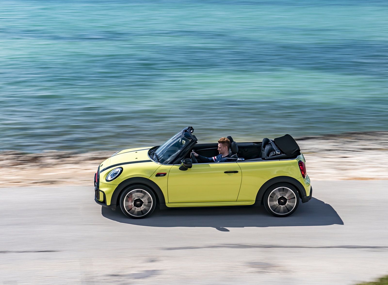 2022 MINI John Cooper Works Cabrio Side Wallpapers (12)