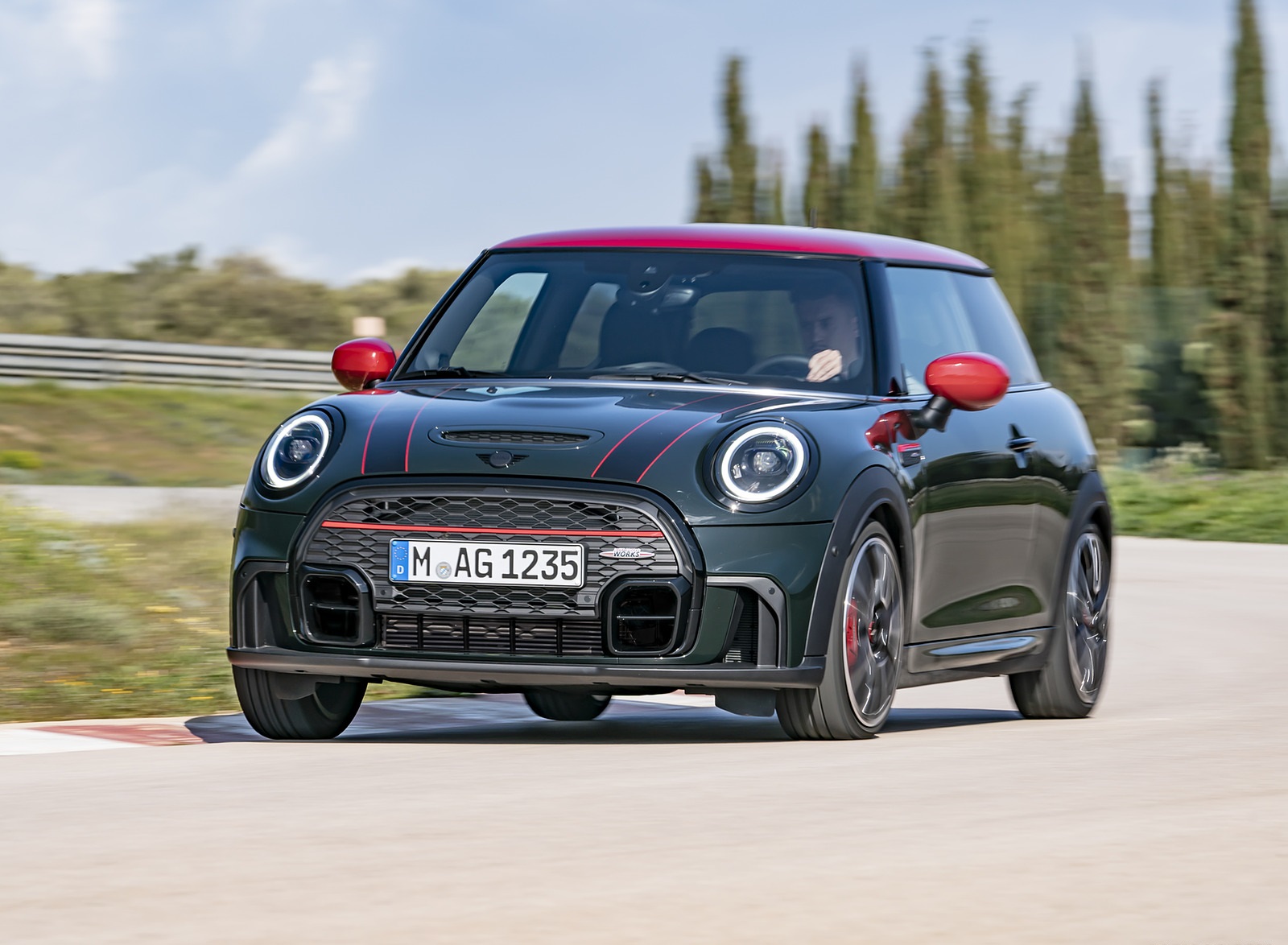 2022 MINI John Cooper Works Front Three-Quarter Wallpapers  (8)