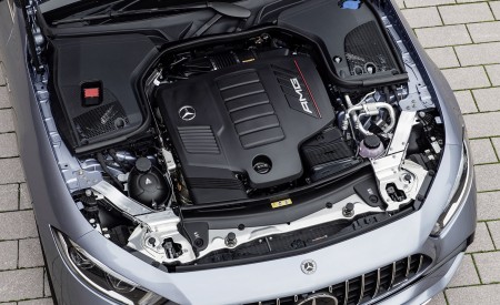 2022 Mercedes-AMG CLS 53 4MATIC+ (Color: Azur Light Blue) Engine Wallpapers 450x275 (29)