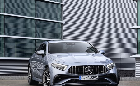 2022 Mercedes-AMG CLS 53 4MATIC+ (Color: Azur Light Blue) Front Wallpapers 450x275 (22)
