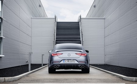 2022 Mercedes-AMG CLS 53 4MATIC+ (Color: Azur Light Blue) Rear Wallpapers 450x275 (25)