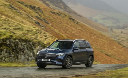 2022 Mercedes-Benz EQB 300 (UK-Spec) Front Three-Quarter Wallpapers  450x275 (22)