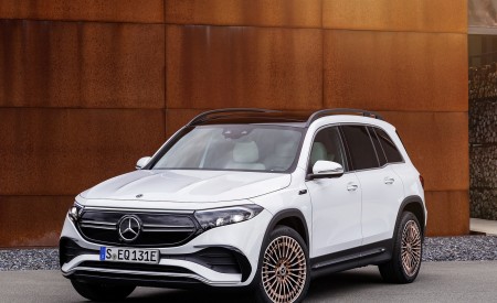 2022 Mercedes-Benz EQB Edition 1 (Color: Digital White) Front Three-Quarter Wallpapers 450x275 (143)