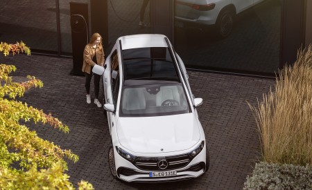 2022 Mercedes-Benz EQB Edition 1 (Color: Digital White) Top Wallpapers 450x275 (142)