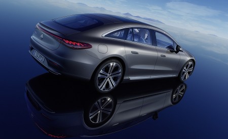 2022 Mercedes-Benz EQS 450+ Rear Three-Quarter Wallpapers 450x275 (76)