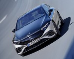 2022 Mercedes-Benz EQS 580 4MATIC AMG-Line Edition 1 (Color: High-Tech Silver Obsidian Black) Front Wallpapers 150x120