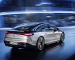 2022 Mercedes-Benz EQS 580 4MATIC AMG-Line Edition 1 (Color: High-Tech Silver Obsidian Black) Rear Three-Quarter Wallpapers 150x120