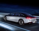 2022 Mercedes-Benz EQS 580 4MATIC AMG-Line Edition 1 (Color: High-Tech Silver Obsidian Black) Rear Three-Quarter Wallpapers 150x120