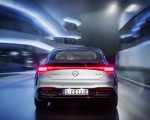 2022 Mercedes-Benz EQS 580 4MATIC AMG-Line Edition 1 (Color: High-Tech Silver Obsidian Black) Rear Wallpapers 150x120