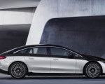 2022 Mercedes-Benz EQS 580 4MATIC AMG-Line Edition 1 (Color: High-Tech Silver Obsidian Black) Side Wallpapers 150x120