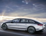 2022 Mercedes-Benz EQS 580 4MATIC AMG-Line Edition 1 (Color: High-Tech Silver Obsidian Black) Side Wallpapers 150x120