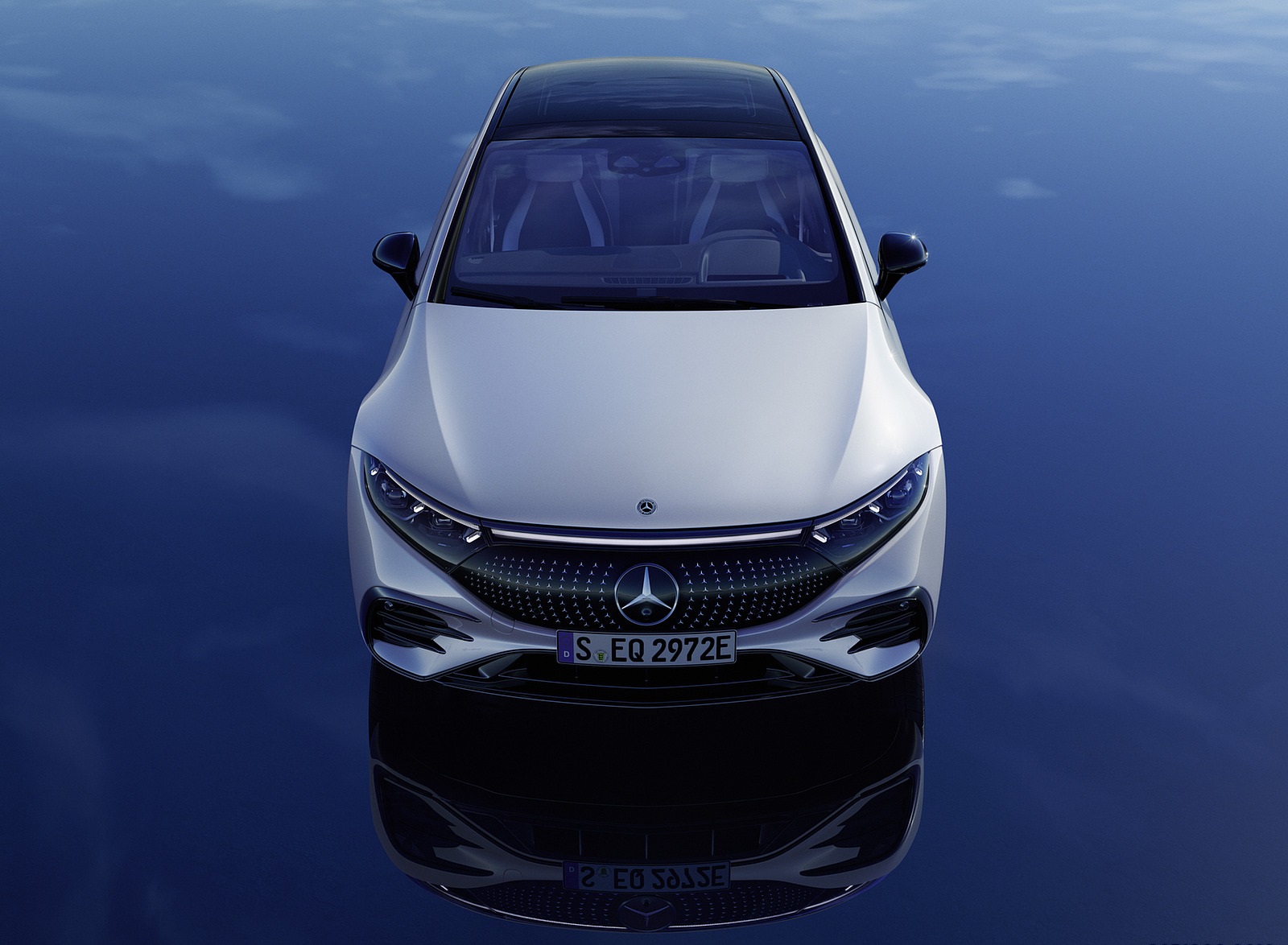 2022 Mercedes-Benz EQS 580 4MATIC Front Wallpapers  #90 of 142