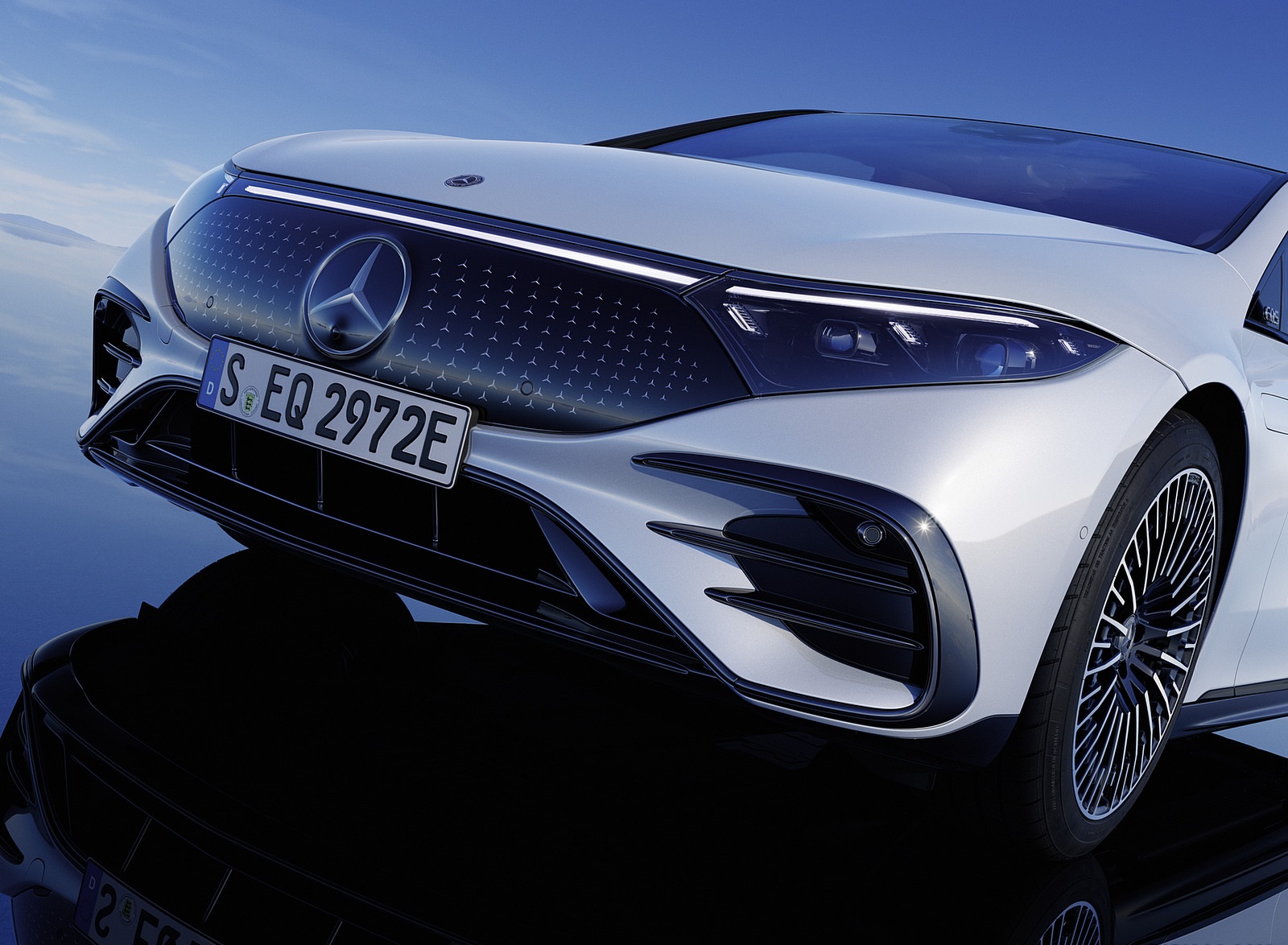 2022 Mercedes-Benz EQS 580 4MATIC Front Wallpapers #92 of 142