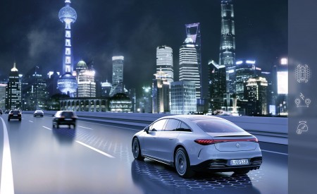 2022 Mercedes-Benz EQS Active Distance Assist DISTRONIC Wallpapers 450x275 (105)